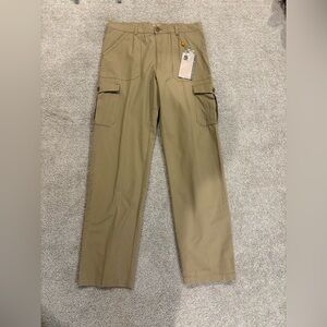 Men's Travel Tan Cargo Pants